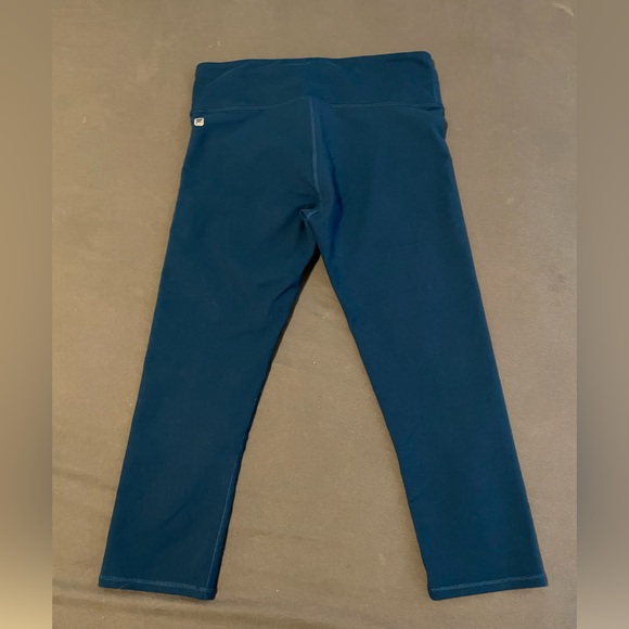 Fabletics Define PowerHold Mid-Rise Capri - Blue - Size L - Picture 3 of 3
